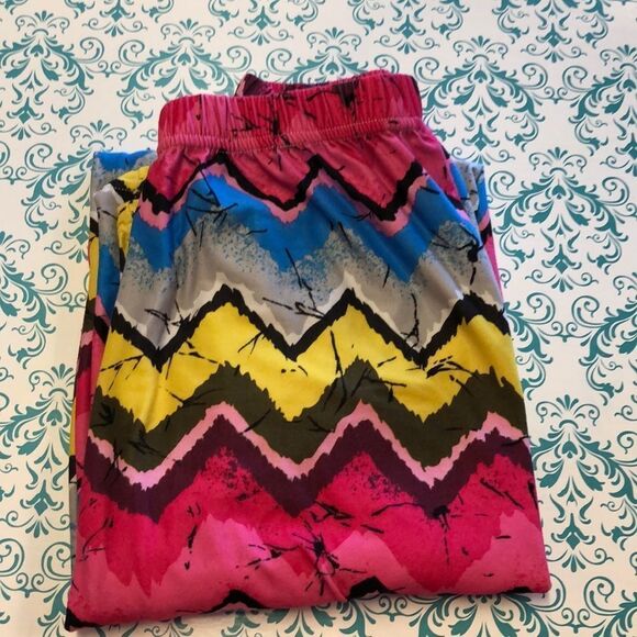 ❤️J & Me Colorful Leggings One Size - Picture 5 of 5